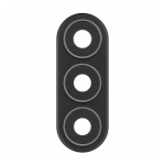 Back Camera Lens With Bezel Ring Compatible for Samsung Galaxy S26 Plus 5G - Black